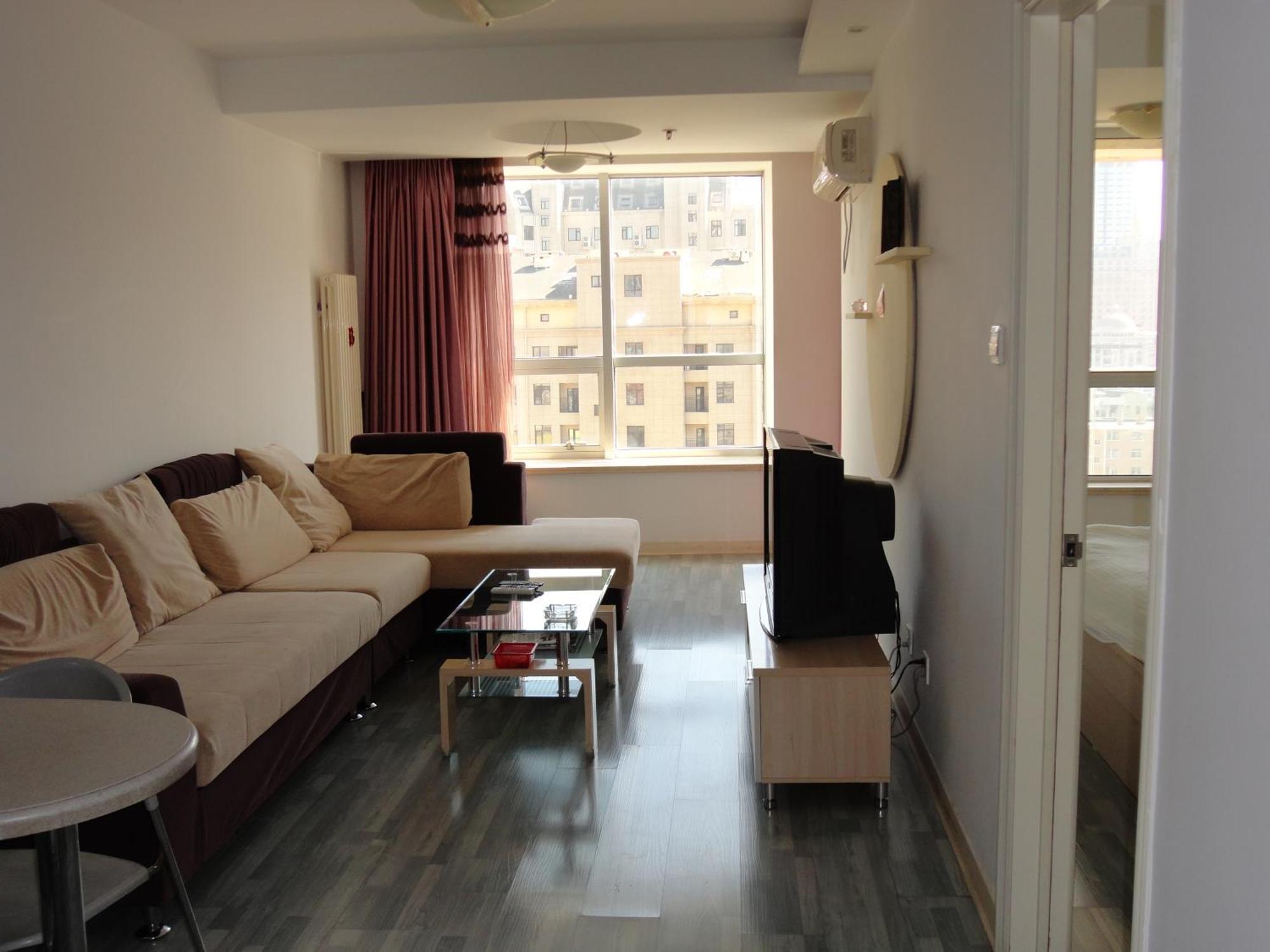 Dalian Xiuzhu Mansion Apartment Oda fotoğraf