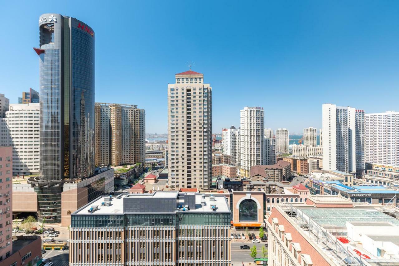 Dalian Xiuzhu Mansion Apartment Dış mekan fotoğraf